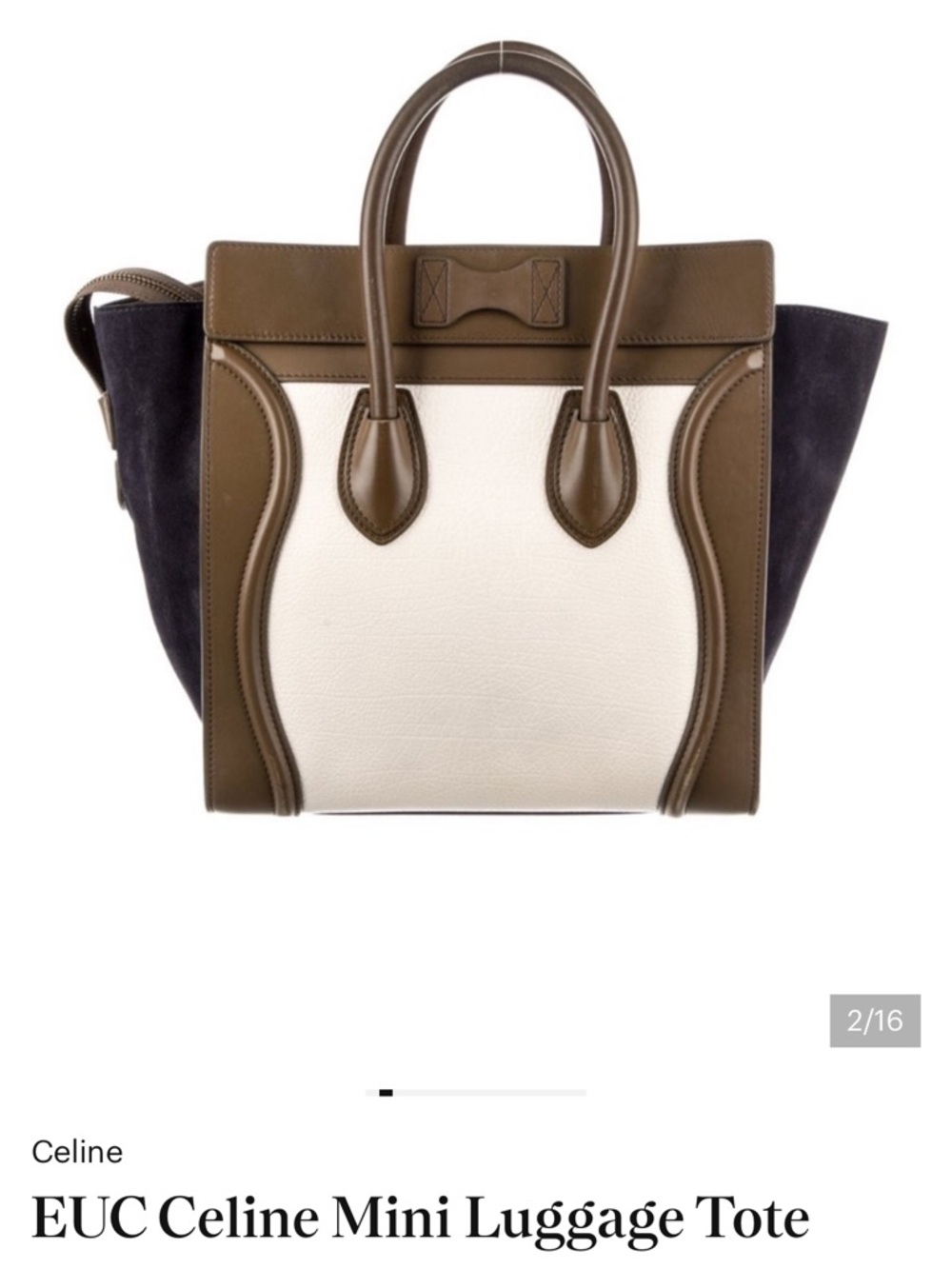 Celine Mini luggage tote - Picture 8 of 16